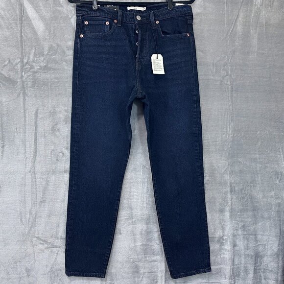 Levi's Denim - Levi's Wedgie High Rise Tapered Leg Button-Fly Jeans Sz 30